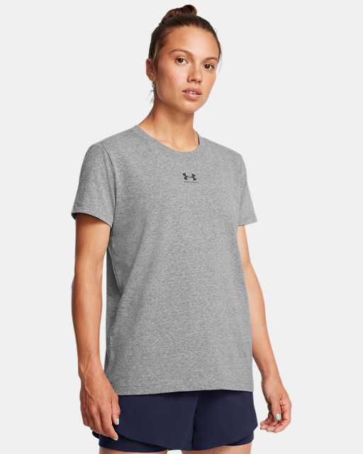 Haut à manches courtes UA Rival Core pour femme Haut à manches courtes UA Rival Core pour femme