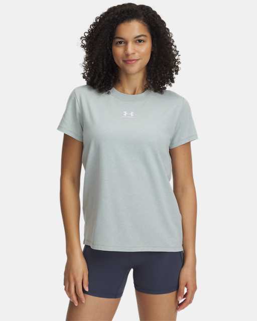 Haut à manches courtes UA Rival Core pour femme Haut à manches courtes UA Rival Core pour femme