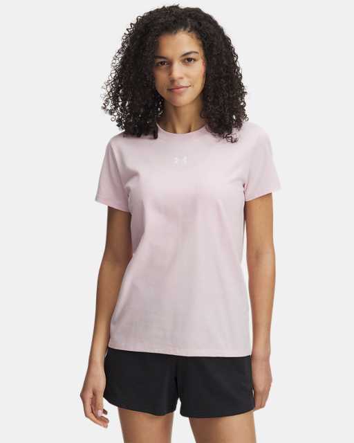 Haut à manches courtes UA Rival Core pour femme Haut à manches courtes UA Rival Core pour femme