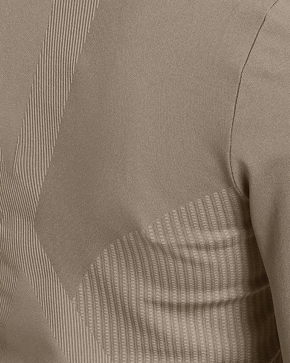 Women's UA Vanish Elite Seamless Long Sleeve, Brown, pdpMainDesktop image number 1