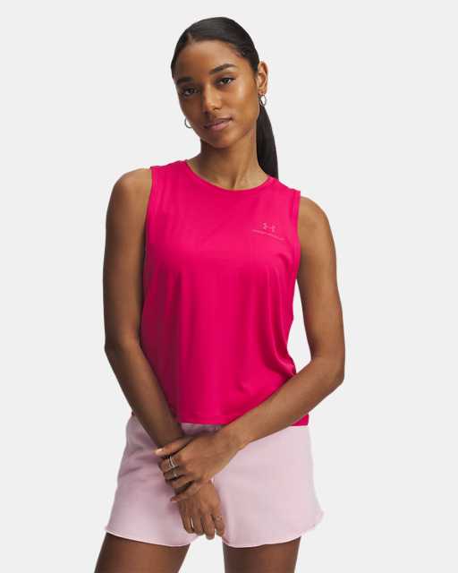 Débardeur court UA Vanish Energy pour femme Débardeur court UA Vanish Energy pour femme