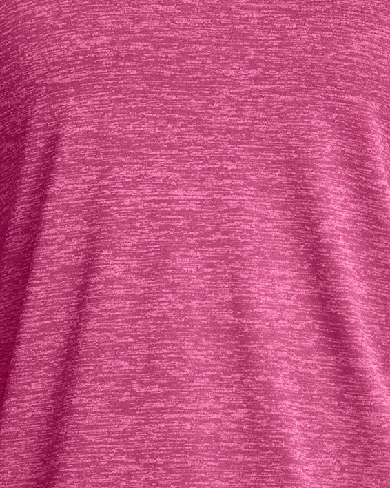 Camiseta sin mangas UA Tech™ Twist para mujer, Pink, pdpMainDesktop image number 0