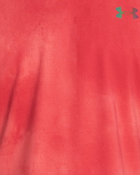 Haut à manches courtes imprimé aéré UA Vanish Elite pour homme, Red, pdpMainDesktop image number 0