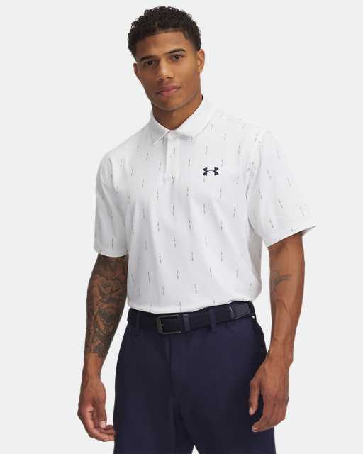 Polo imprimé UA Tee To Green pour homme Polo imprimé UA Tee To Green pour homme