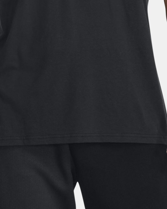 Men's UA Unstoppable Graphic Short Sleeve in Black image number 2