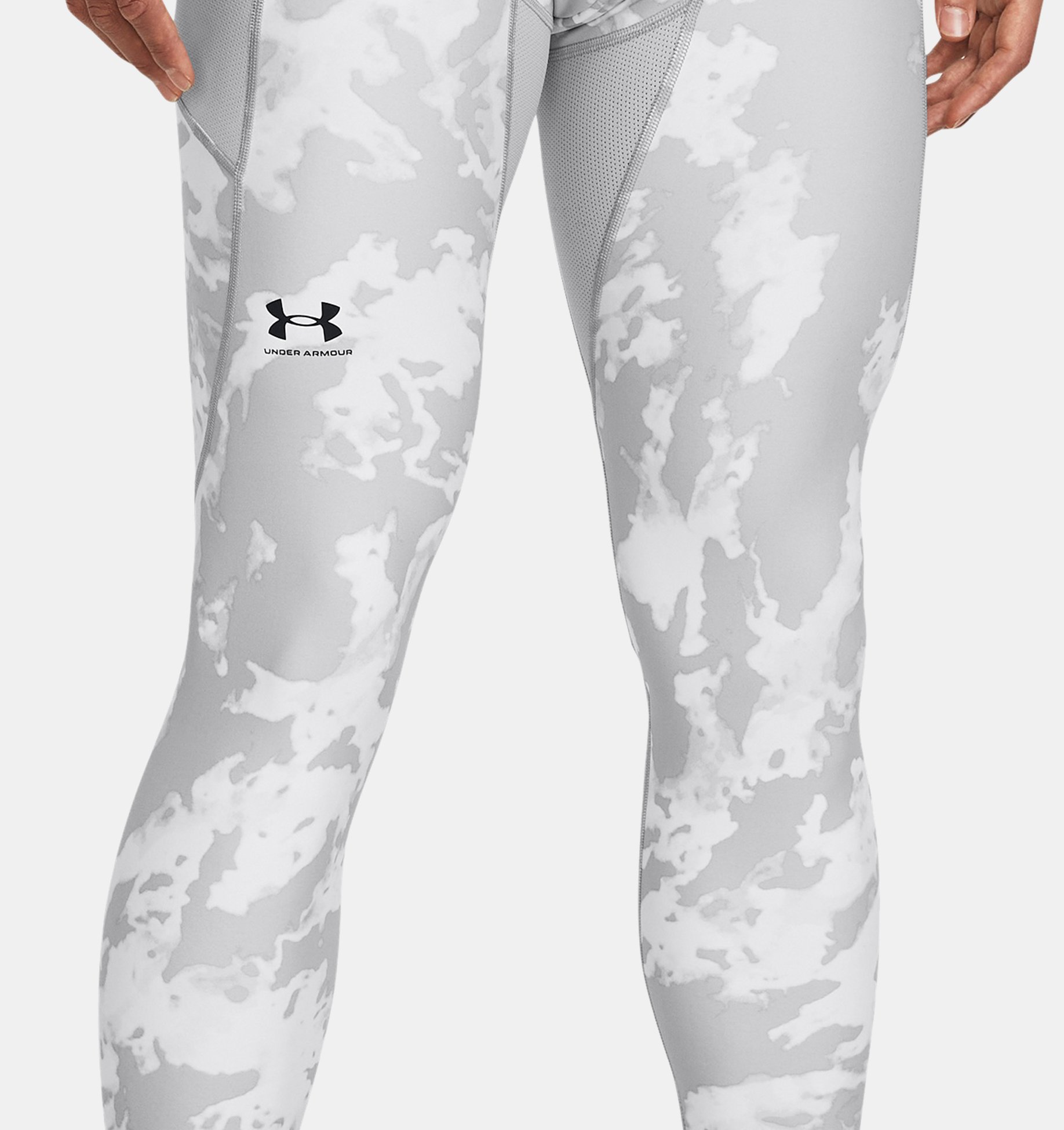 Under armour Printed Iso-Chill Leggings White