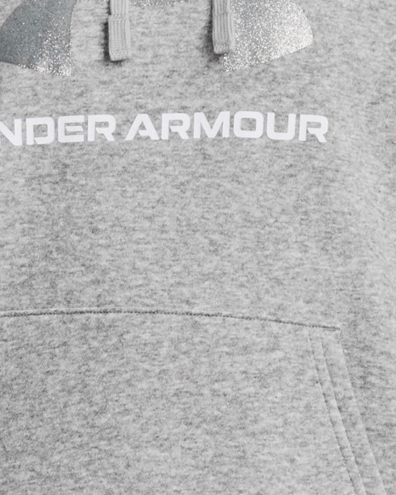 Women's UA Rival Fleece Glitter Big Logo Hoodie | Under Armour