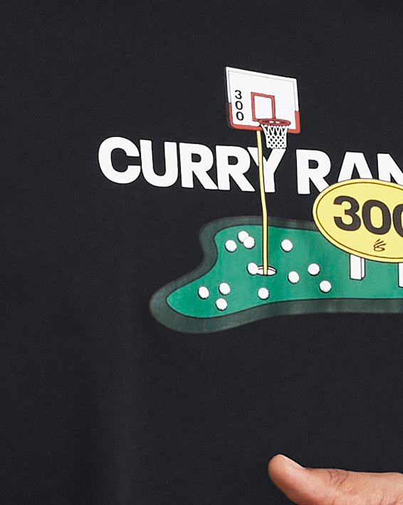 Playera Curry Range Heavyweight para hombre, Black, pdpMainDesktop image number 0