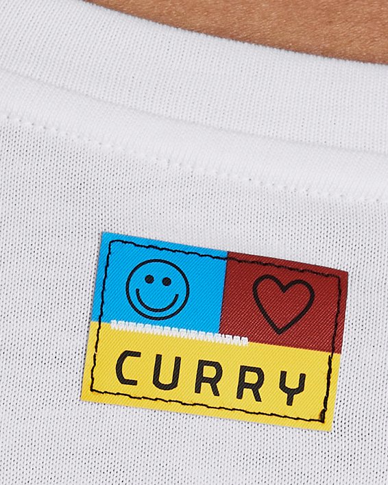 男士Curry ICDAT Heavyweight T恤 image number 2