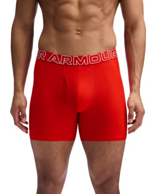 Under Armour Men's Gray Performance Tech™ 6" 3-Pack Boxerjock® Downpour / Titan / Titan S