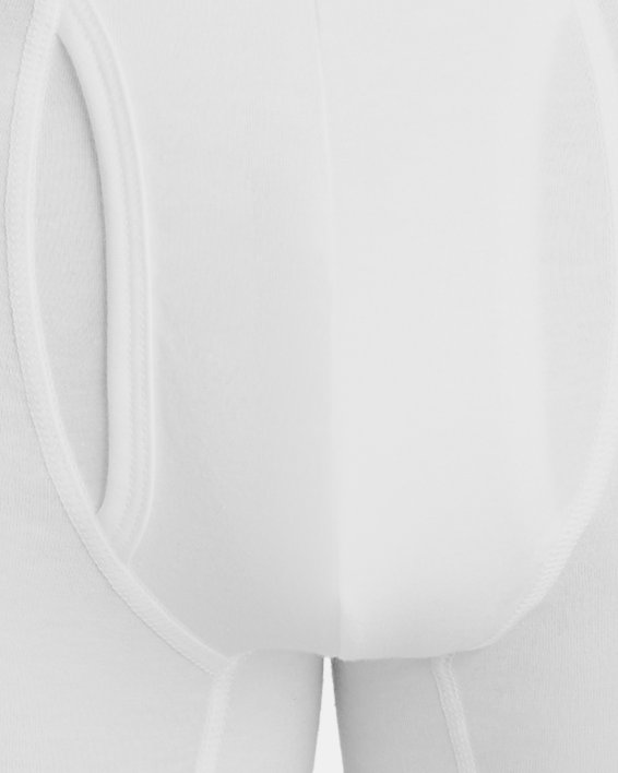 Men's UA Performance Cotton 6" 3-Pack Boxerjock® in White image number 0