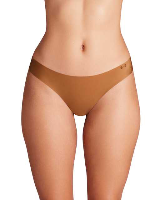 Tanga invisible UA Pure Stretch para mujer - Paquete de 3 Tanga invisible UA Pure Stretch para mujer - Paquete de 3