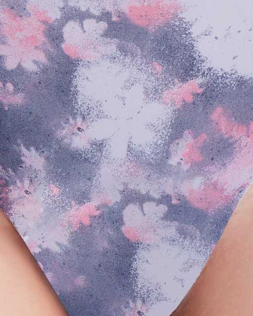  PS Thong 3Pack Print, Pink - women's underwear