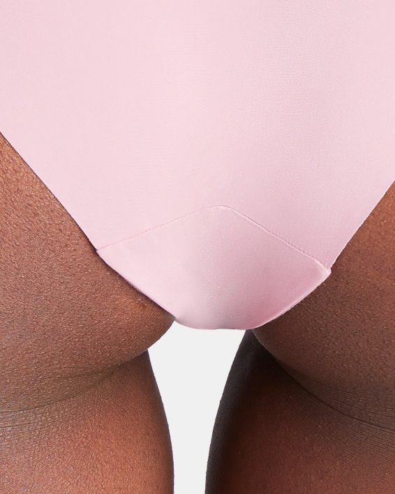Culotte bikini invisible UA Pure Stretch pour femme (lot de 3), Pink, pdpMainDesktop image number 1