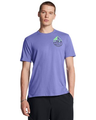 남성 UA 론치 트레일 반팔