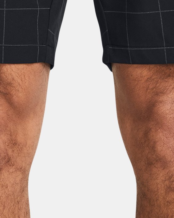 Men's UA Drive Printed Tapered Shorts, Black, pdpMainDesktop image number 0