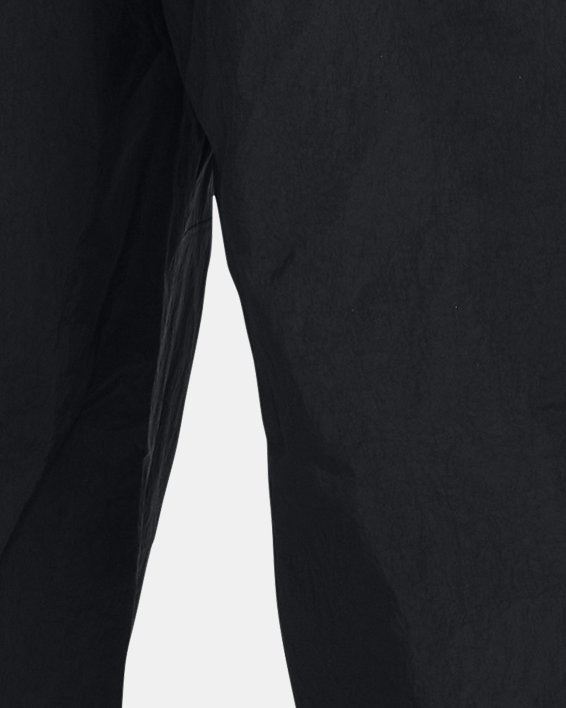 Men's UA Legacy Crinkle Pants in Black image number 1