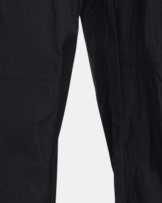 Men's UA Legacy Crinkle Pants, Black, pdpMainDesktop image number 0