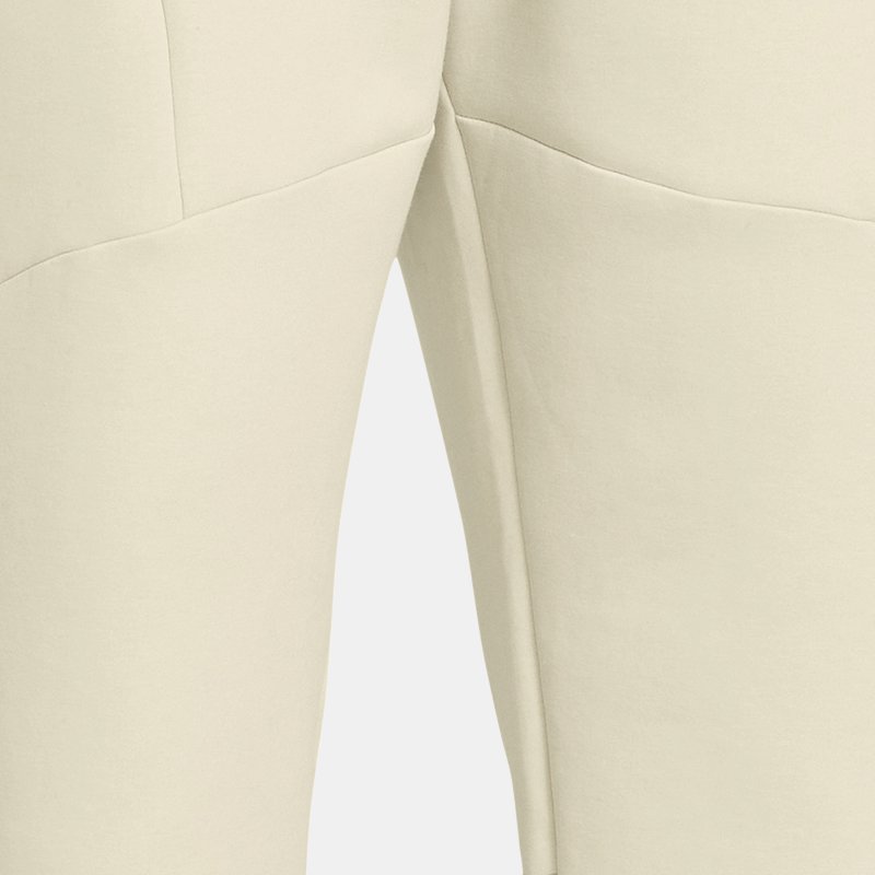 Pantaloni Under Armour Unstoppable Fleece Baggy Crop da uomo Silt / Nero XXL