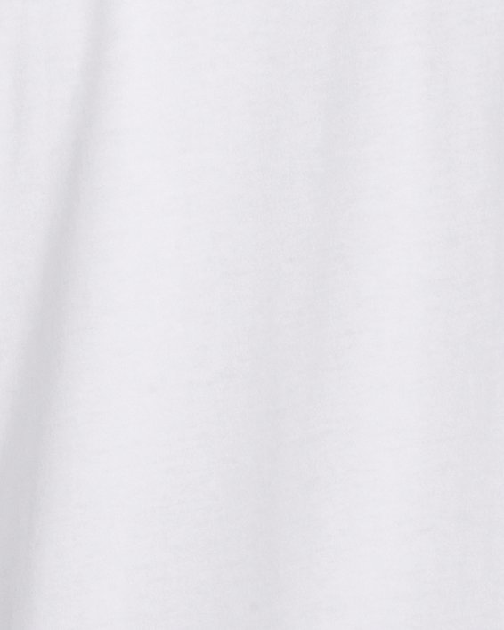 Men's UA Oversized Heavyweight Short Sleeve, White, pdpMainDesktop image number 1
