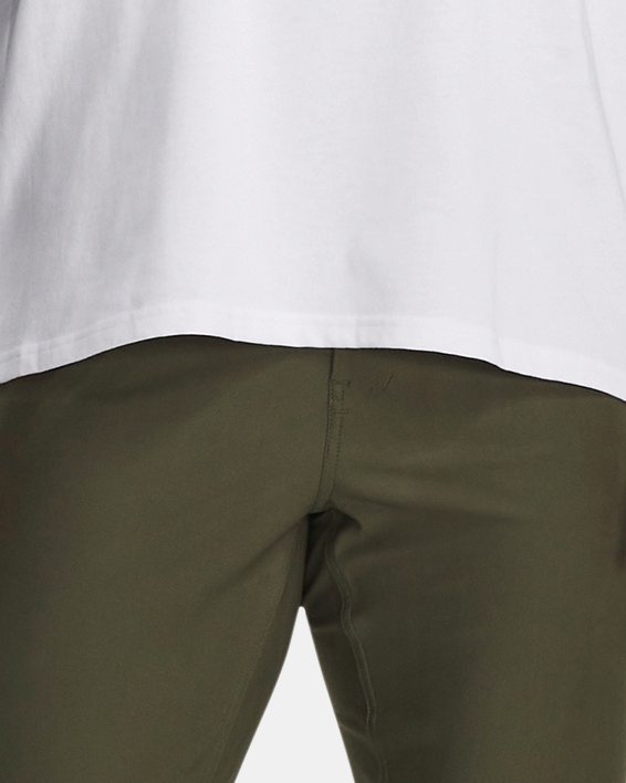 Men's UA Oversized Heavyweight Short Sleeve, White, pdpMainDesktop image number 2