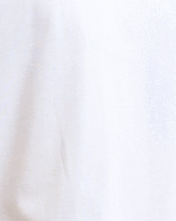 男士UA Oversized Heavyweight短袖T恤 in White image number 2