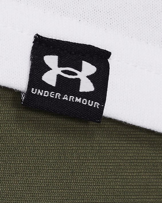 Men's UA Oversized Heavyweight Short Sleeve, White, pdpMainDesktop image number 3
