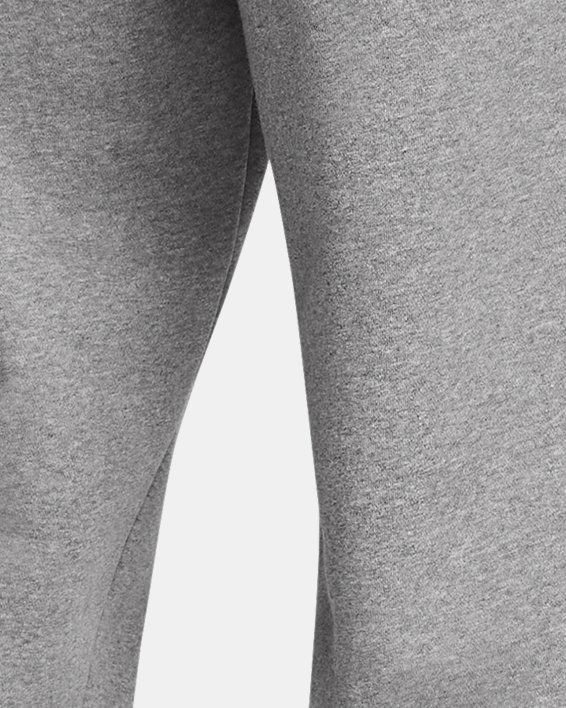 Men's UA Essential Fleece Puddle Pants, Gray, pdpMainDesktop image number 1