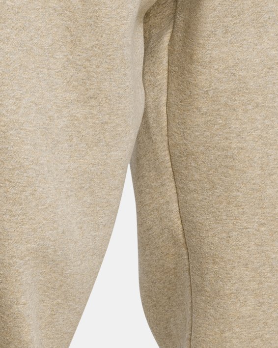 Men's UA Essential Fleece Puddle Pants, Brown, pdpMainDesktop image number 0