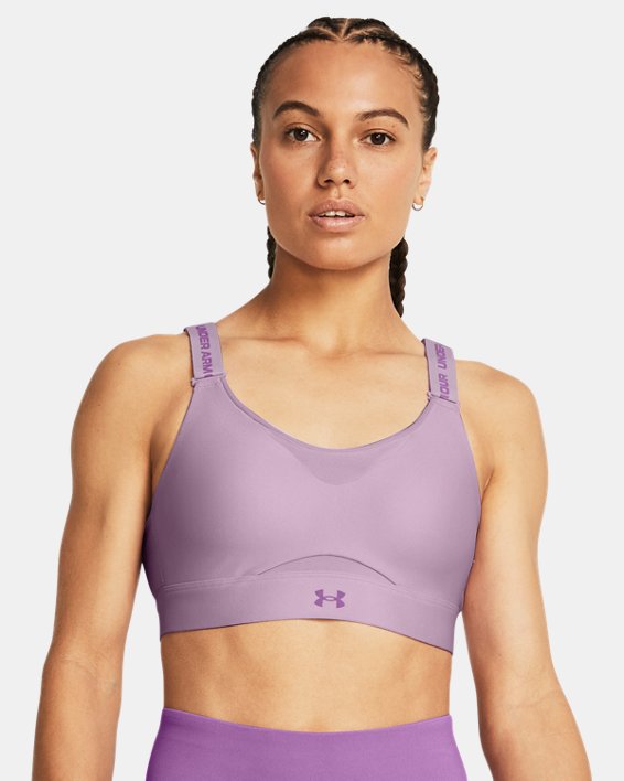 Out From Under Violet Seamless Button-Front Bra Top