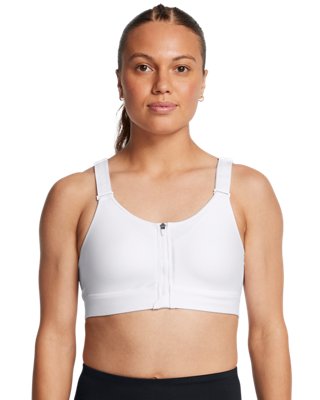 Hot under armour zip up bra Store