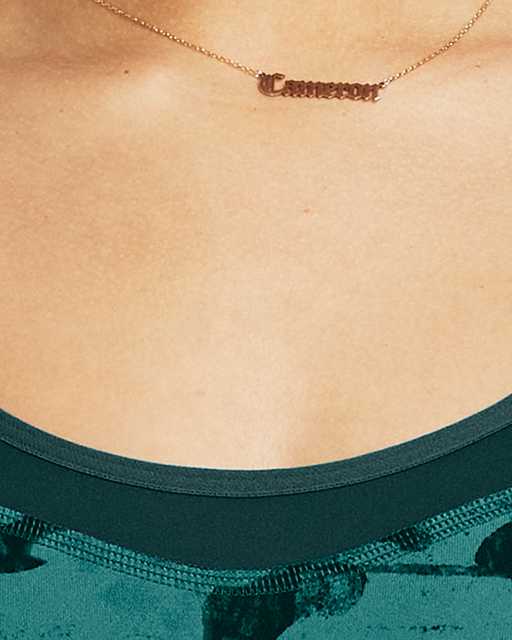 Under Armour Infinity high support sports bra in green