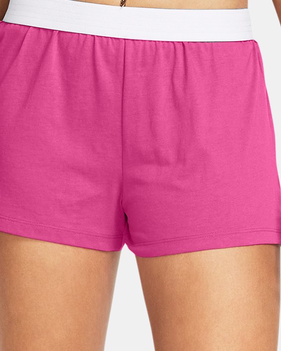 Women's UA Campus Shorts in Pink image number 2