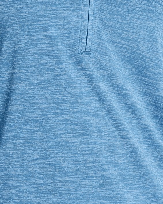 Damska koszulka z zamkiem do połowy długości UA Tech™ Twist, Blue, pdpMainDesktop image number 0