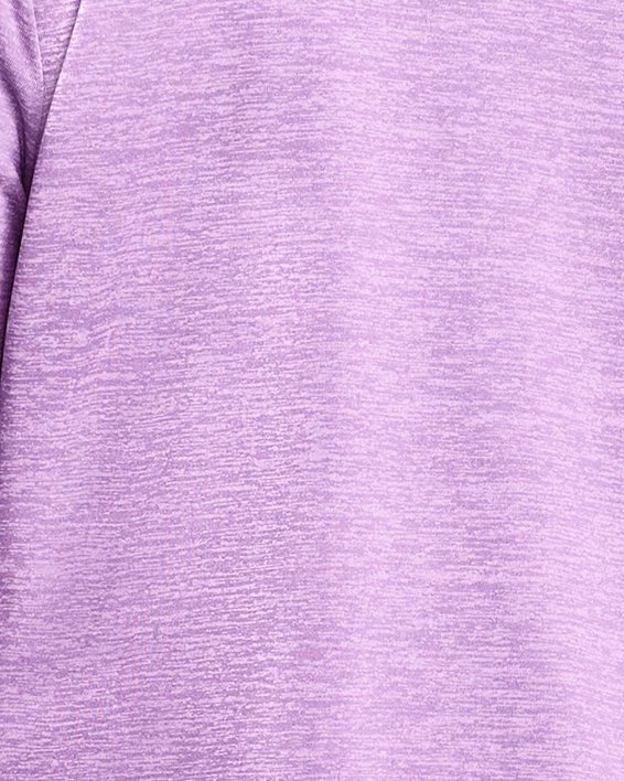 Sudadera con medio cierre UA Tech™ Twist para mujer, Purple, pdpMainDesktop image number 1