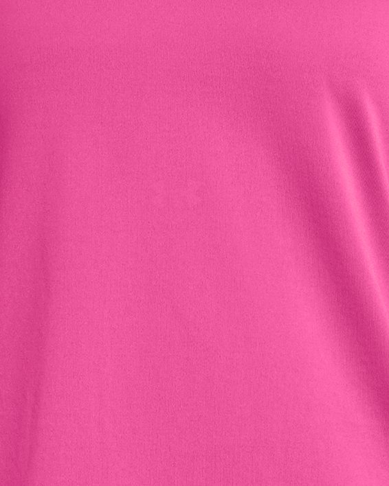 Maglia a maniche corte UA Tech™ V-Neck da donna, Pink, pdpMainDesktop image number 0