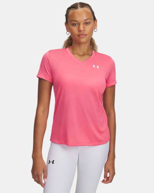 Maglia a maniche corte UA Tech™ V-Neck da donna Maglia a maniche corte UA Tech™ V-Neck da donna