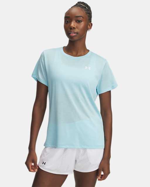 Maglia a maniche corte UA Tech™ Twist da donna Maglia a maniche corte UA Tech™ Twist da donna