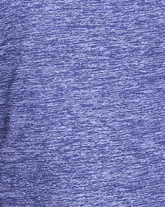 Women's UA Tech™ Twist Short Sleeve in Purple image number 1