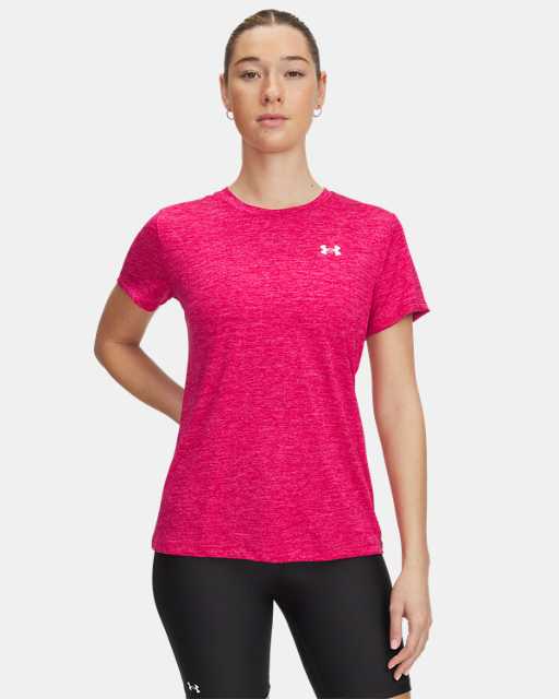 Haut à manches courtes UA Tech™ Twist pour femme Haut à manches courtes UA Tech™ Twist pour femme