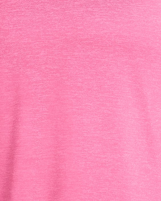 Women's UA Tech™ Twist Short Sleeve in Pink image number 0