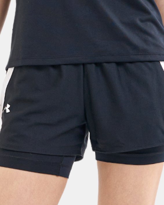 Women's UA Tech™ Short Sleeve in Black image number 3