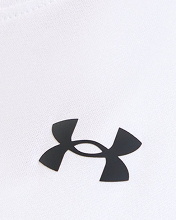 女士UA Tech™短袖T恤 in White image number 4