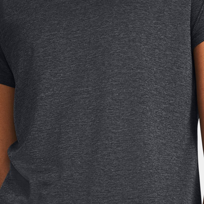 Tee-shirt à manches courtes Under Armour Tech™ Bubble pour femme Noir / Castlerock / Blanc XXL