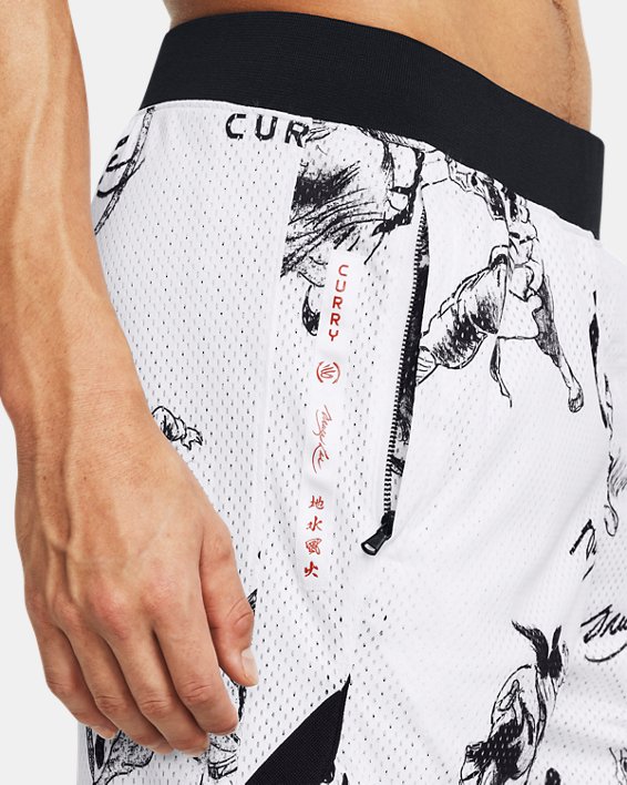 Under Armour Men's Curry x Bruce Lee Shorts. 4