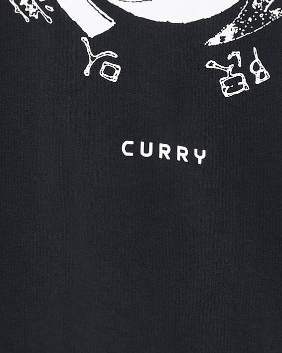 T-shirt Curry x Bruce Lee da uomo, Black, pdpMainDesktop image number 1