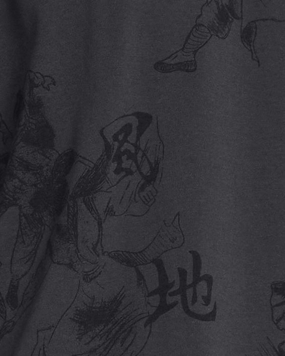 T-shirt voor heren Curry x Bruce Lee, Gray, pdpMainDesktop image number 0