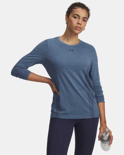 Camiseta holgada de manga larga UA Vanish Seamless para mujer Camiseta holgada de manga larga UA Vanish Seamless para mujer