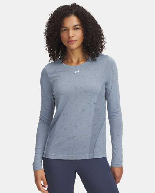 Haut ample à manches longues UA Vanish Seamless pour femme Haut ample à manches longues UA Vanish Seamless pour femme