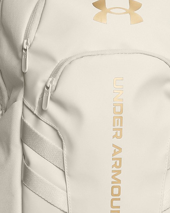 UA Hustle 6.0 Pro Backpack, White, pdpMainDesktop image number 6